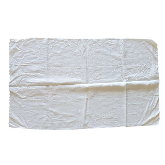 Vintage Large Embroidery & Eyelet Work Open Ended Pillow Cases 35 X 21 - Picture 7 of 9